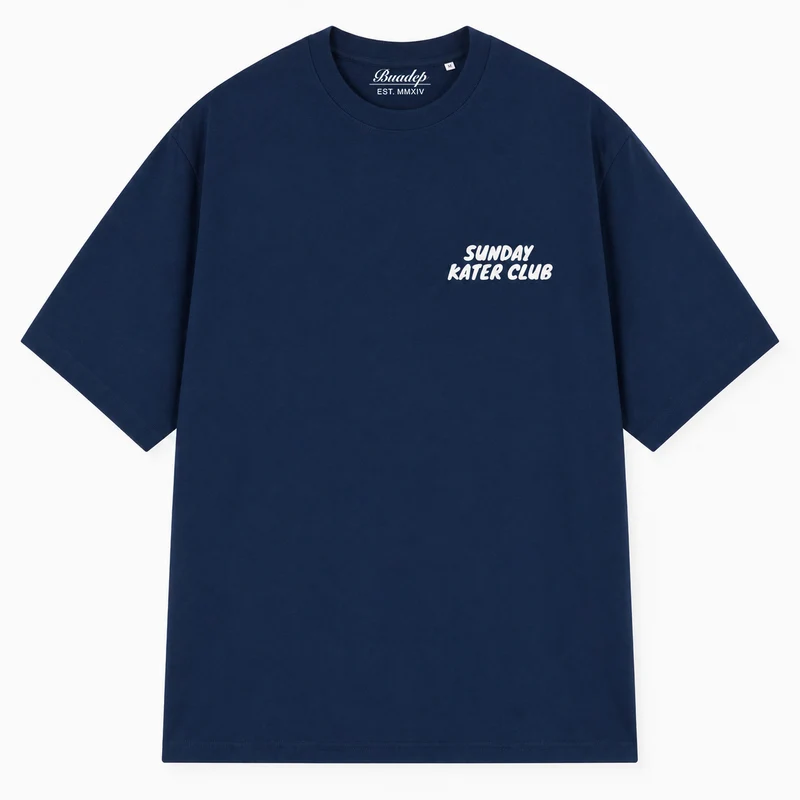 Kater Club T-Shirt blau