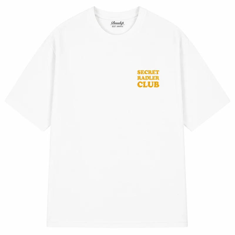 Secret Radler T-Shirt weiß