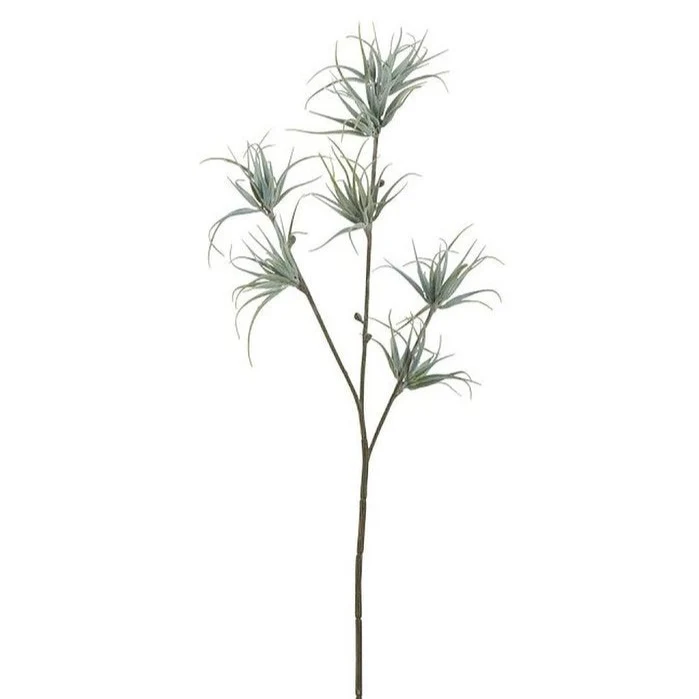 4 x Kunstpflanzen FARN matt grün Ast | Zweig ca. 43 cm lang Wohndekoration | J LINE
