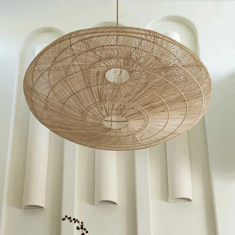 Rattan Lampenschirm Macaron