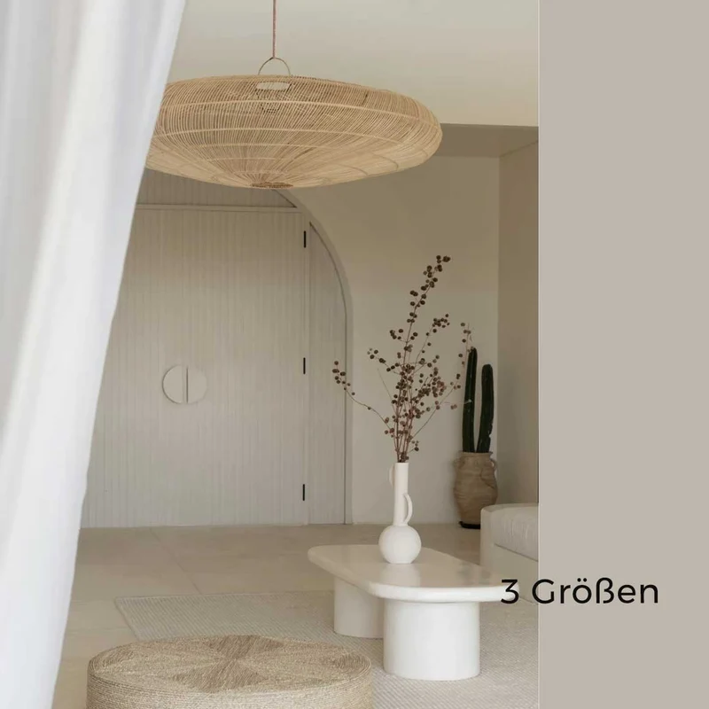 Rattan Lampenschirm Macaron