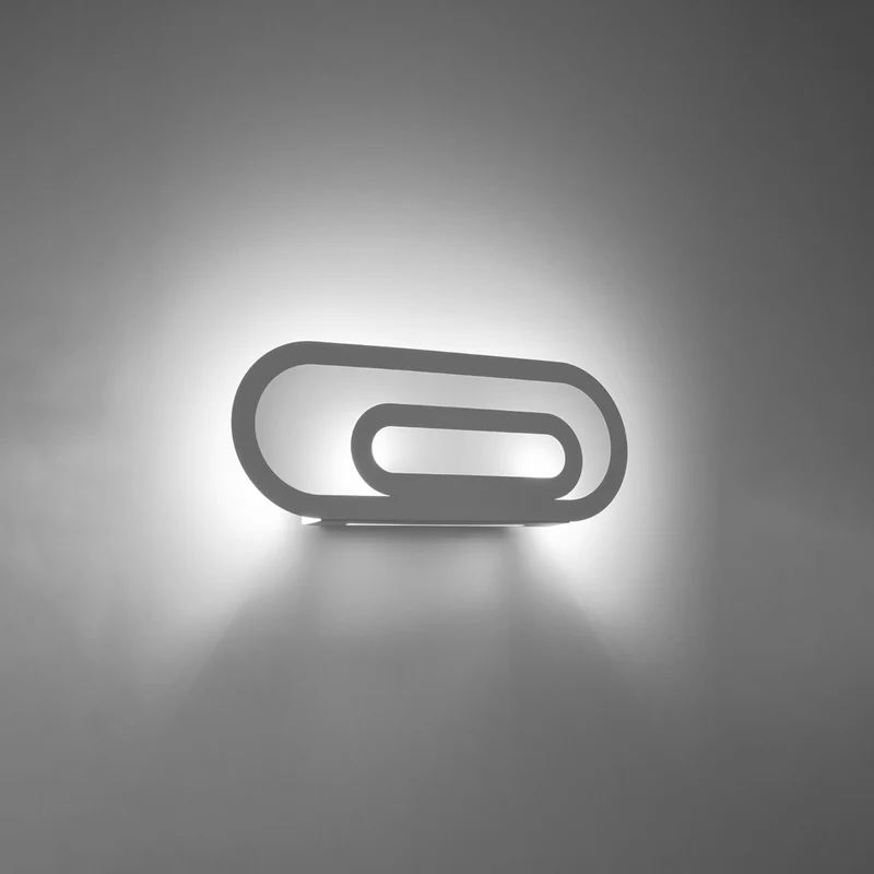 Wandlampe SACCON weiß