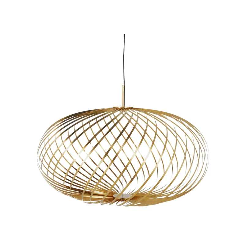 Pendelleuchte SPRING in Spiralform | 24 × 56 × 56 cm