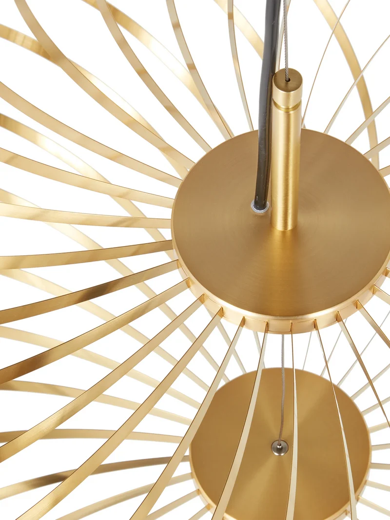 Pendelleuchte SPRING in Spiralform | 24 × 56 × 56 cm