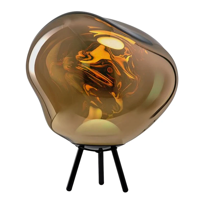 Melt Large Portable Light, goldfarbend, grosse Bodenleuchte