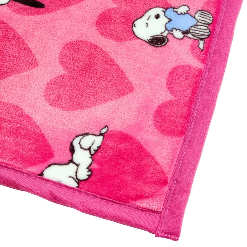 PEANUTS Fleecedecke Amore