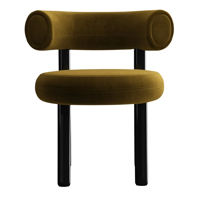 Fat Dining Chair - Grün (Forest Royal Velvet)