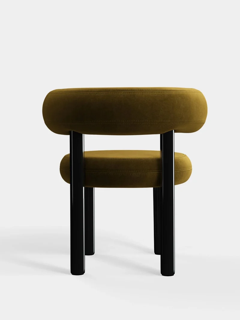 Fat Dining Chair - Grün (Forest Royal Velvet)