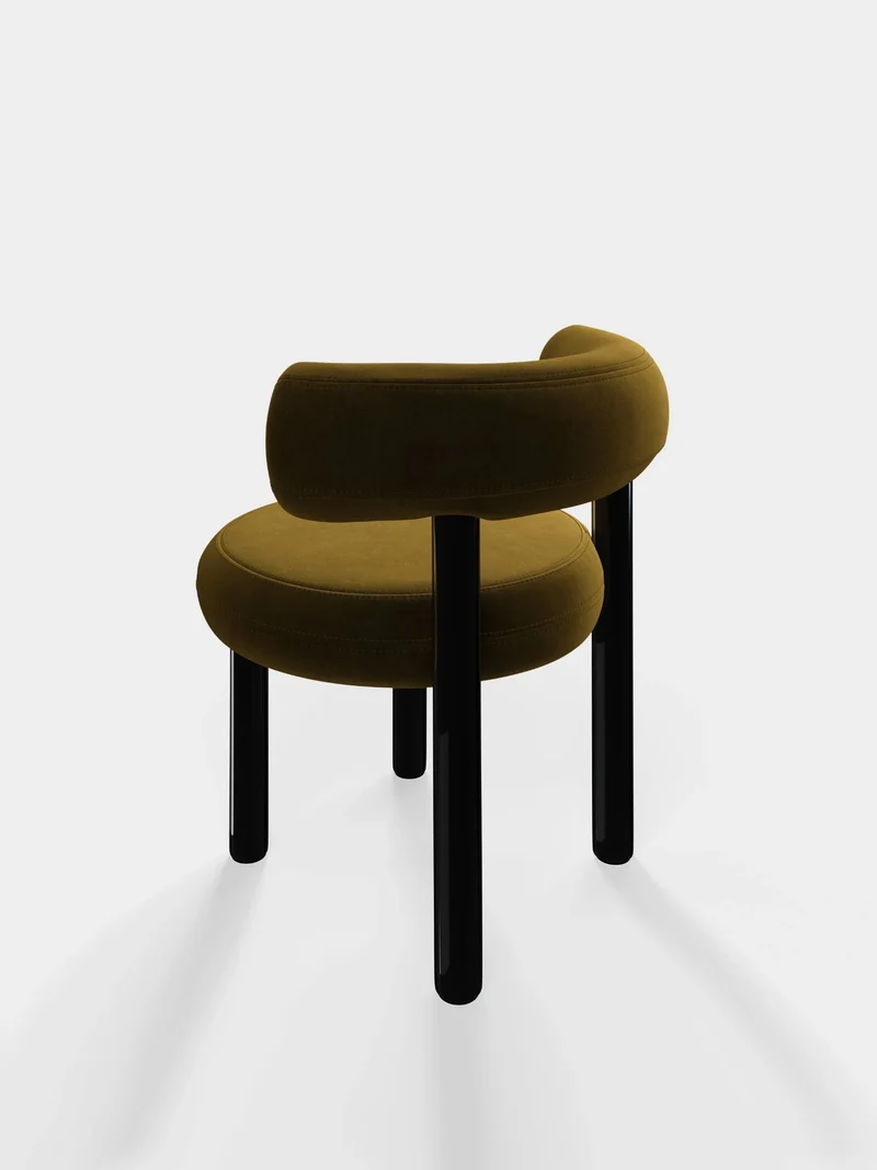 Fat Dining Chair - Grün (Forest Royal Velvet)