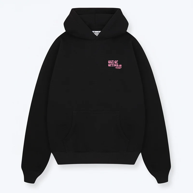 OUT OF OFFICE HOODIE SCHWARZ