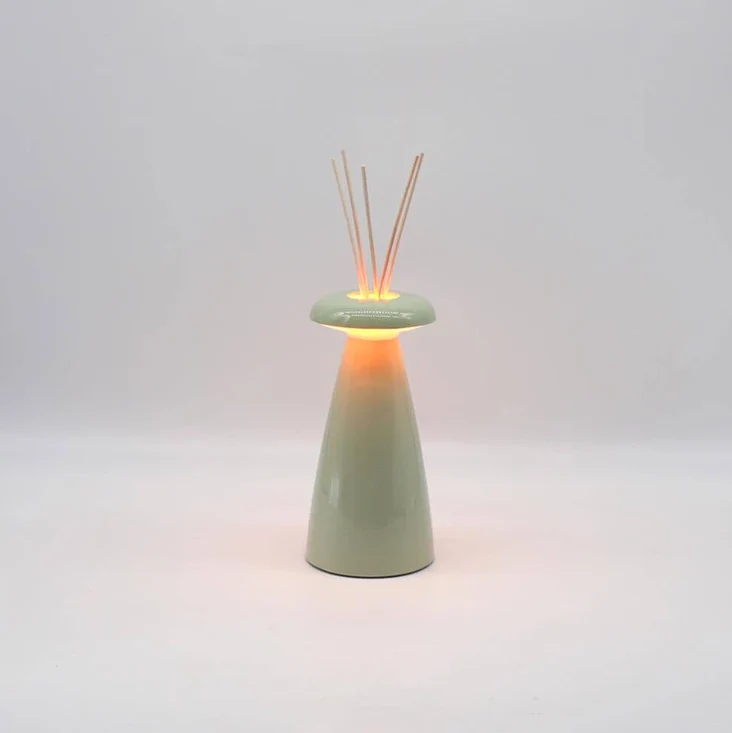 SPAR-SET Tischleuchte NOVA 3‑in-1 grün + Diffuser Raumduft No. 1 PARSLEY LIME 100 ml