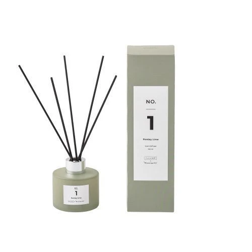SPAR-SET Tischleuchte NOVA 3‑in-1 grün + Diffuser Raumduft No. 1 PARSLEY LIME 100 ml
