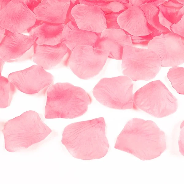2x Streukörbchen mit Rosenblättern pink
