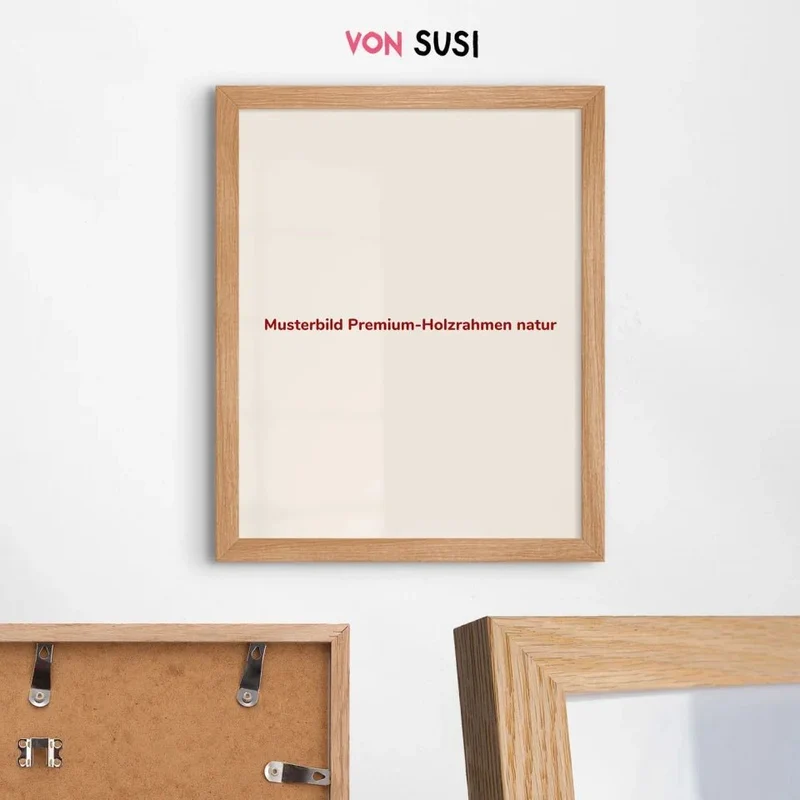 Personalisierbares Poster zur Geburt mit Buchstabe