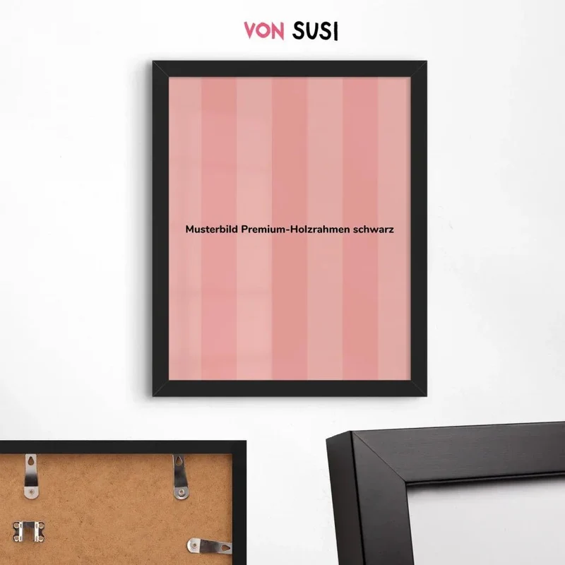 Personalisierbares Poster zur Geburt mit Buchstabe