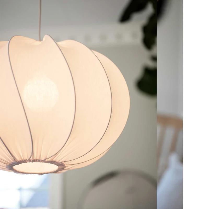Wohnzimmerlampe hängend OLIVIA Weiß