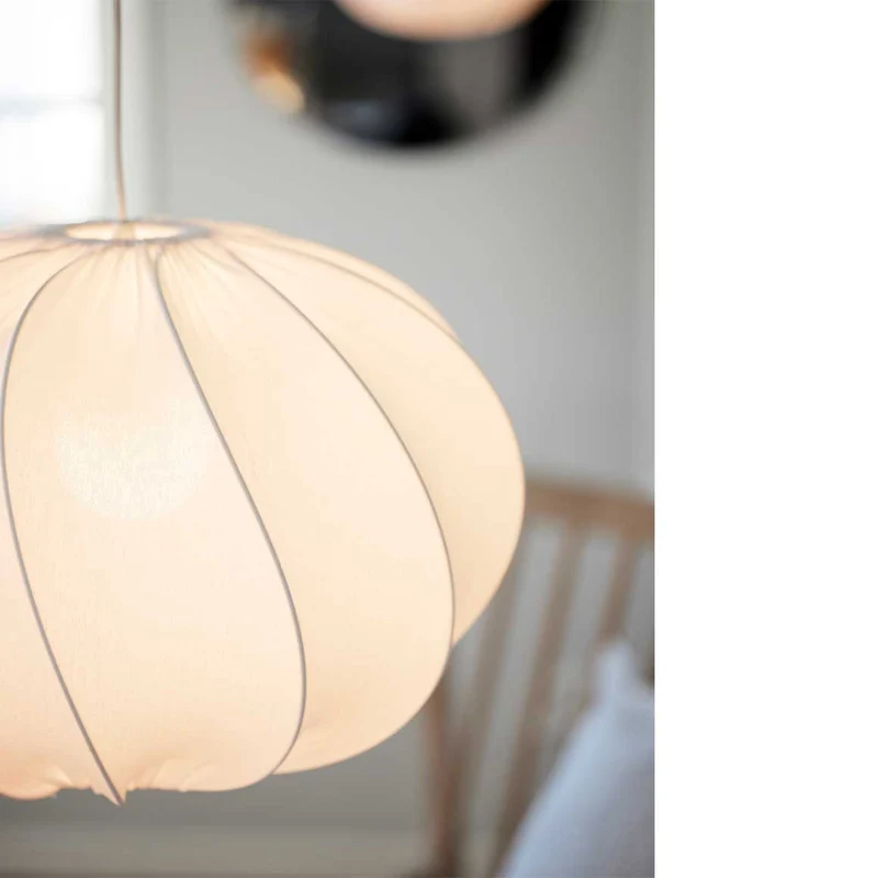 Wohnzimmerlampe hängend OLIVIA Weiß