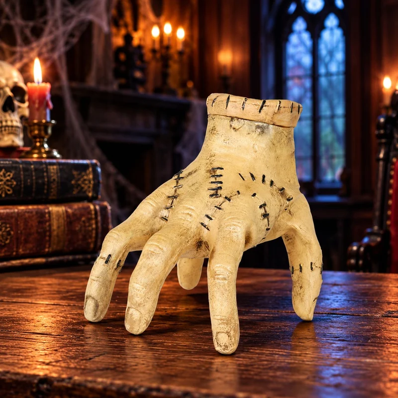 Animierte „Laufende Hand“ mit Sound & Bewegung | Halloween Deko
