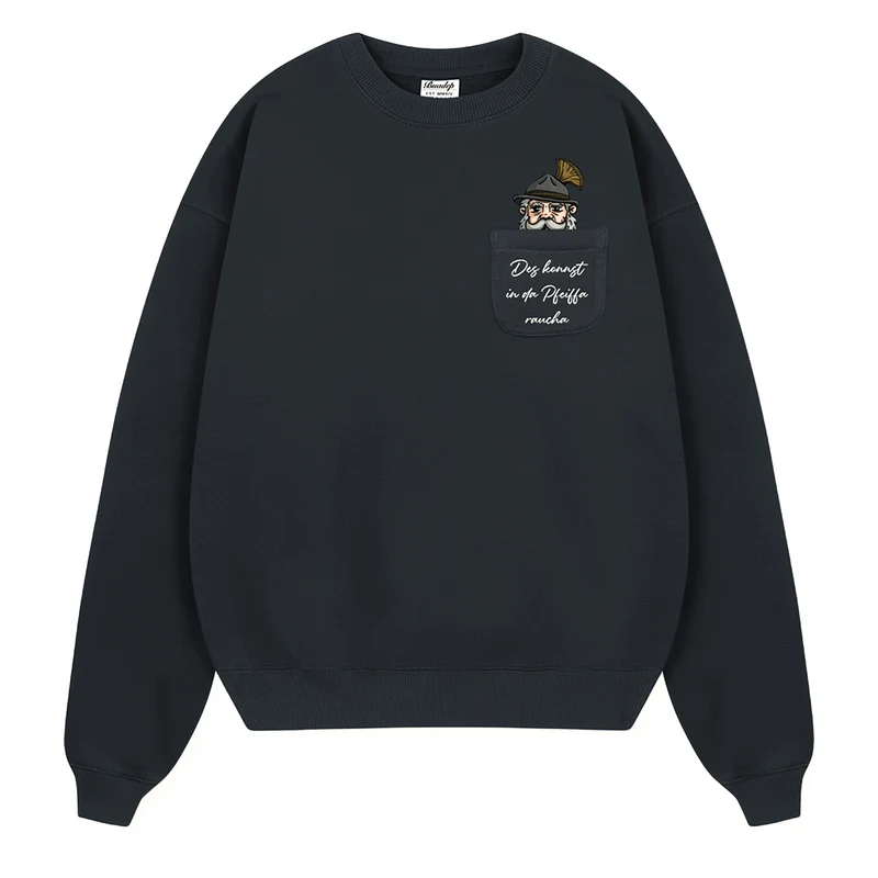 Pfeifa Sweatshirt grau