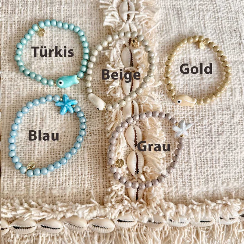 Armband Seestern | Fisch
