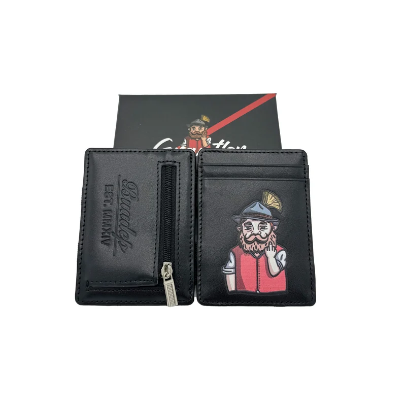 Grantler Geldbeutel schwarz - Lederhosen Wallet