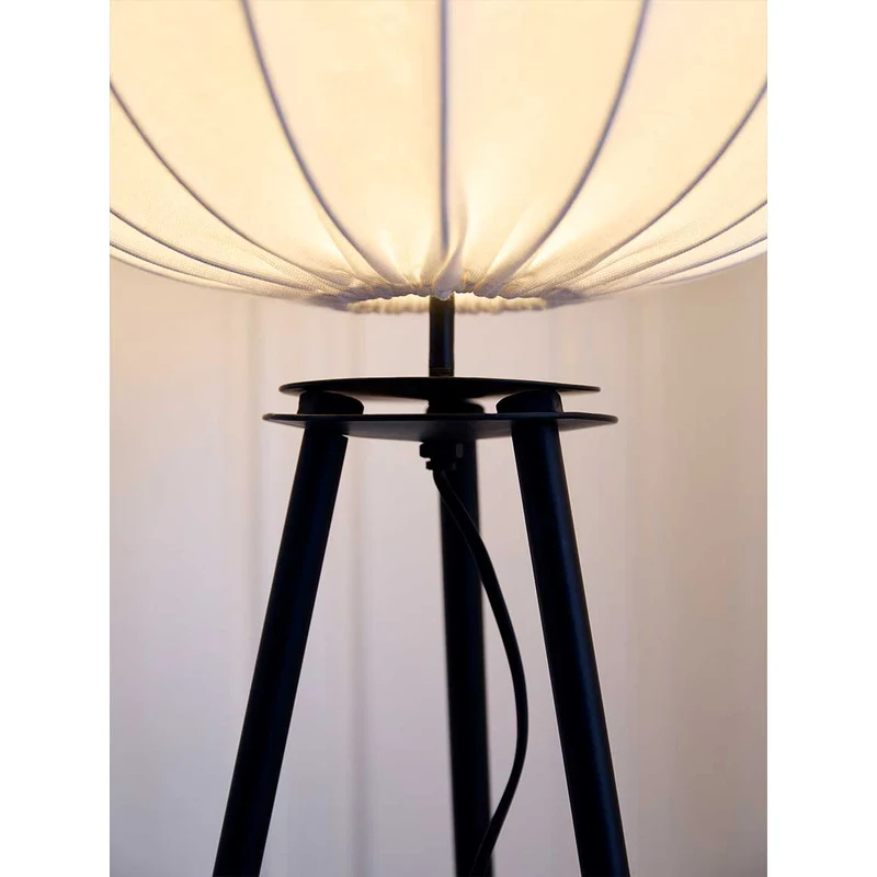 Elegante Stehlampe Wohnzimmer 125cm