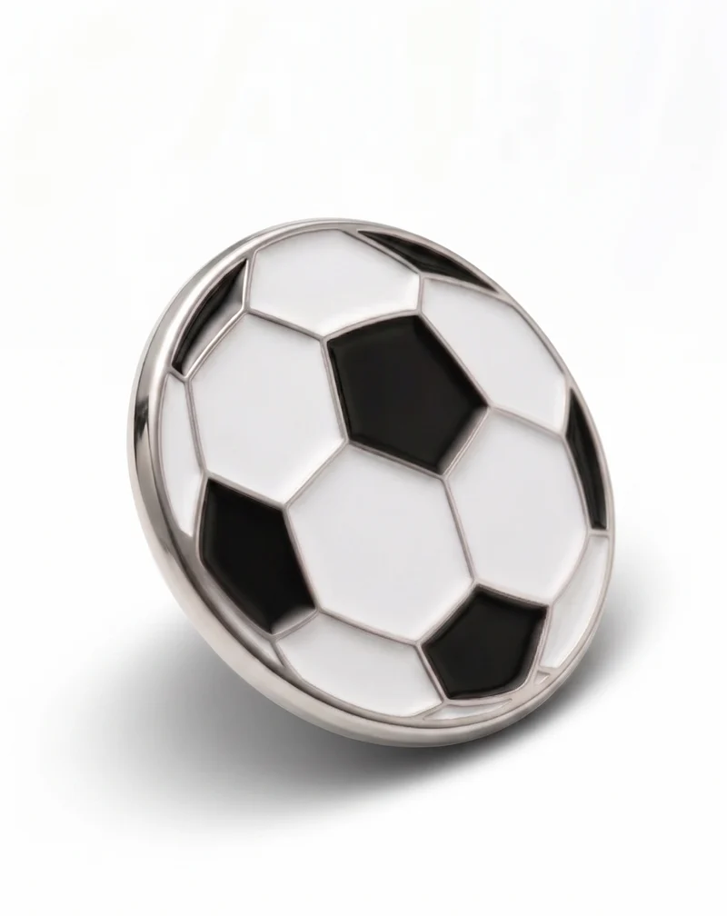 Anstecker Fussball