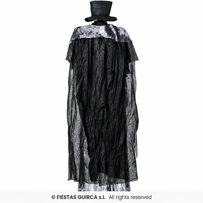 Halloween Figur "Skelett Bräutigam" Animiert | 180 cm - Licht