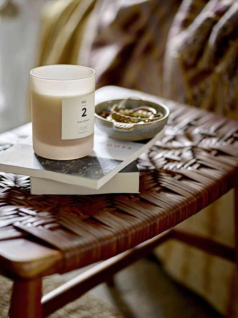 Bloomingville Duftkerze No. 2 GREEN GARDENIA ♥ ILLUME x 50 H Made in Sweden