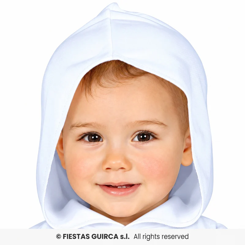 Halloween Babykostüm "Kleiner Geist" für Kinder | Weiß