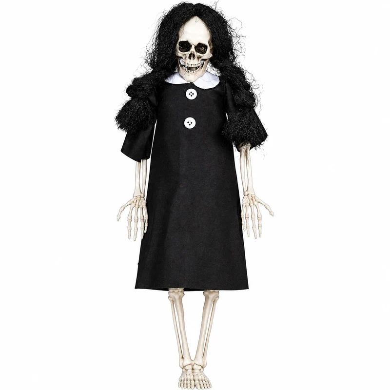 Hängefigur Skelett „Creepy Doll“ 40 cm | Halloween Dekoration