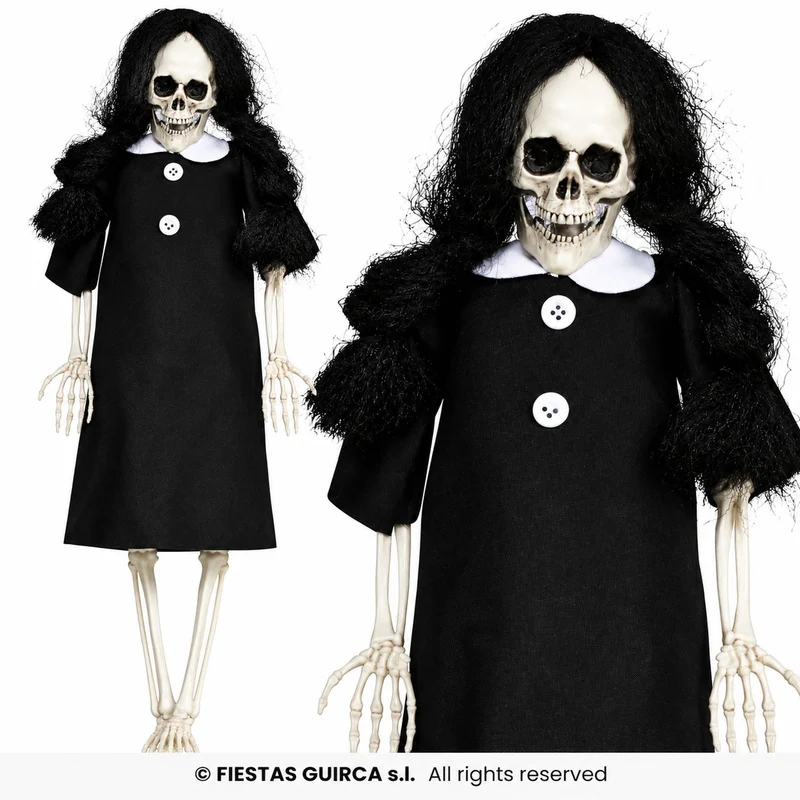 Hängefigur Skelett „Creepy Doll“ 40 cm | Halloween Dekoration