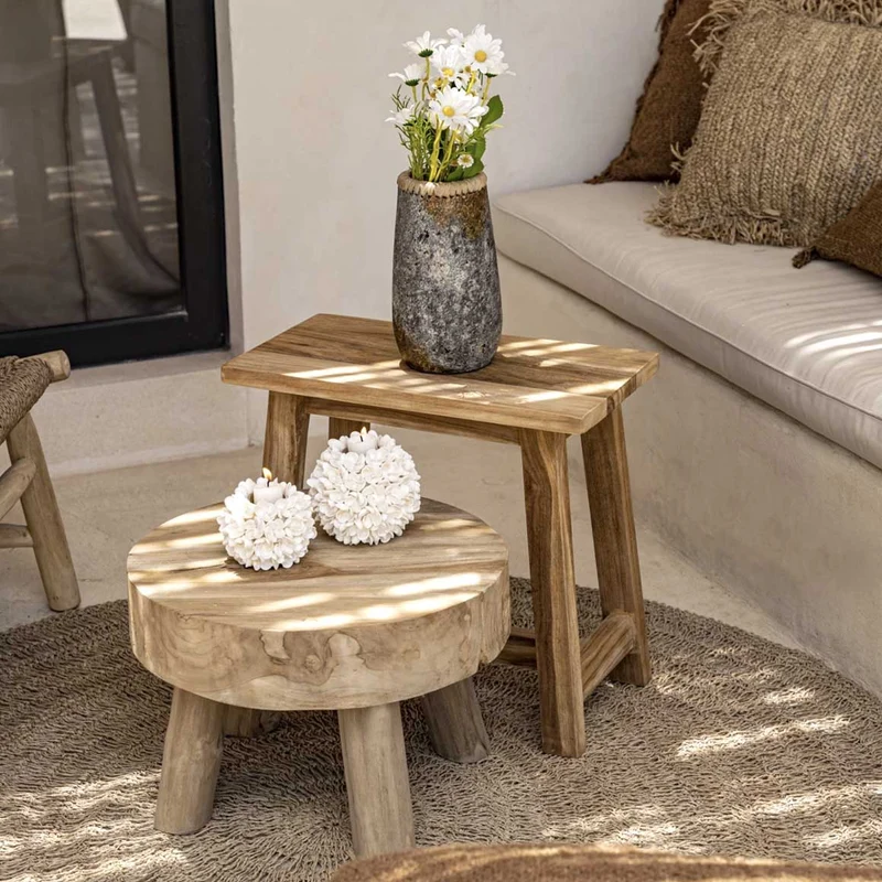Teelichthalter aus Muscheln "Flower Power" | 3er Set
