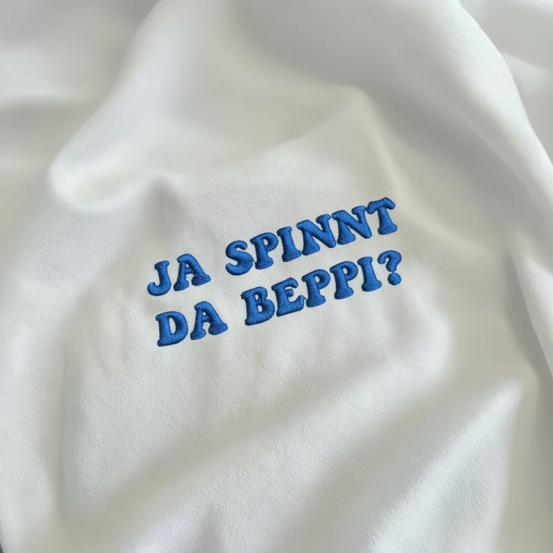 Spinnt da beppi – Stick T-Shirt