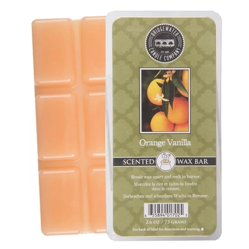 Wax Bar Duftwachs ORANGE VANILLA 73 Gramm für Aromalampe BRIDGEWATER