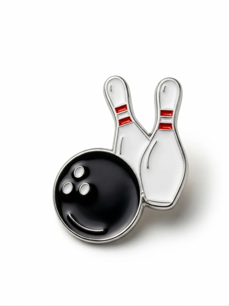 Anstecker Bowling
