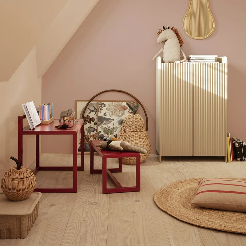 Kinderschreibtisch Little Architect Rot - ferm LIVING