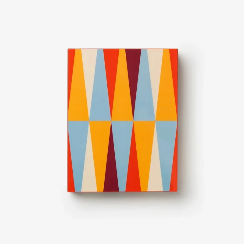 Backgammon Spiel Lacquered Red – Printworks