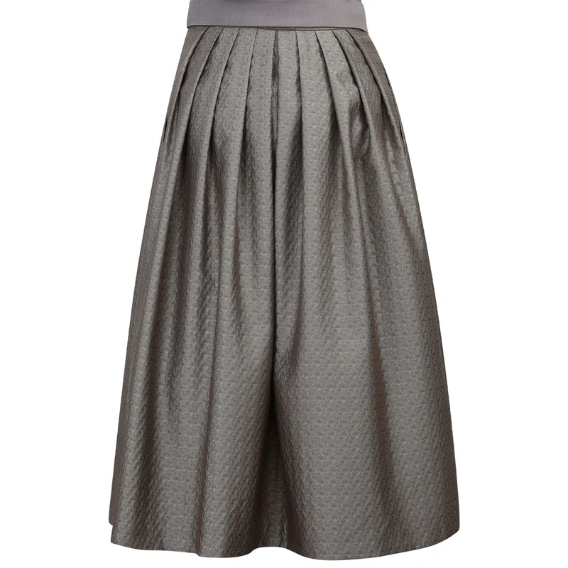 MarJo Dirndl Petershausen Affogato Braun Lederoptik-Mieder 70 cm