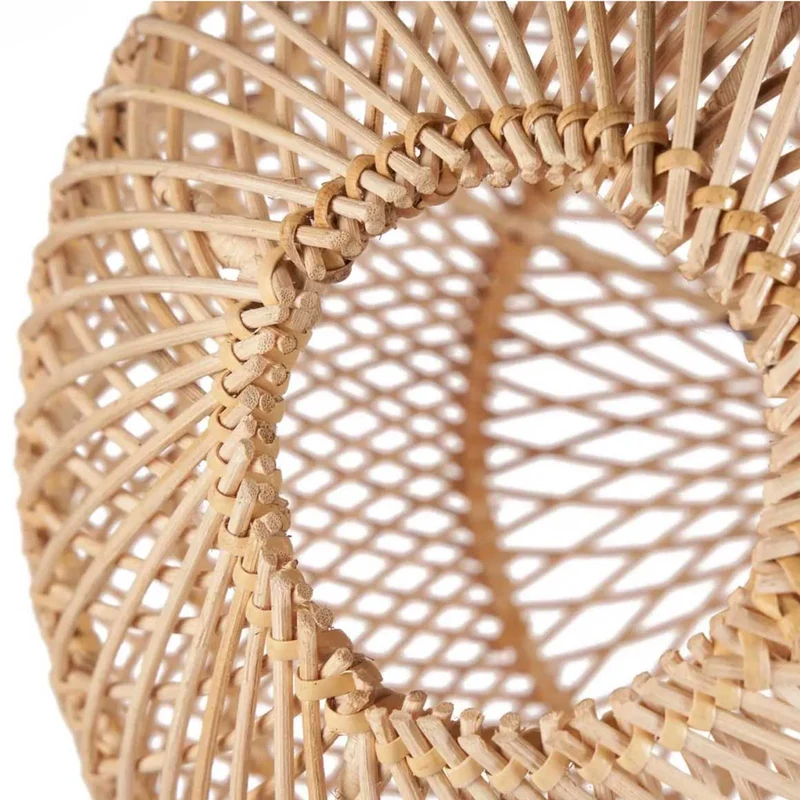 Rattan Lampenschirm Bubble