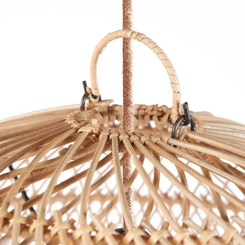 Rattan Lampenschirm Bubble