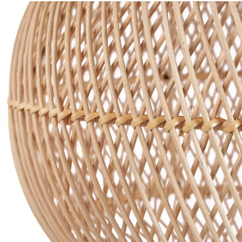 Rattan Lampenschirm Bubble