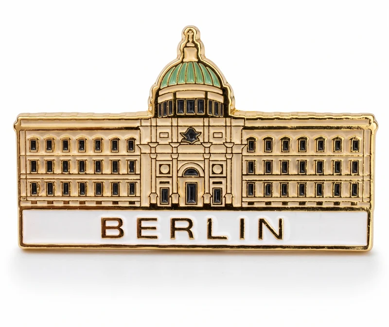 Anstecker Berliner Schloss bunt