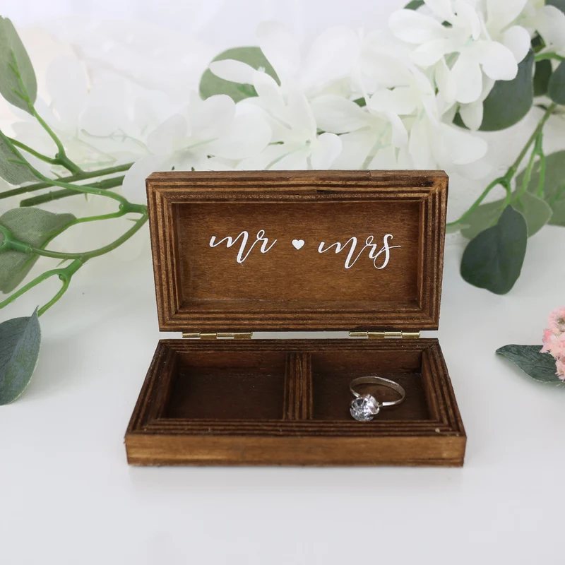Holz Ringbox we do (B-Ware)