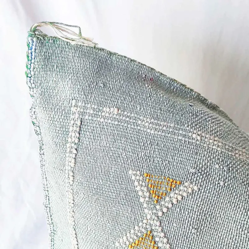 Boho Kissen aus Kaktus Seide