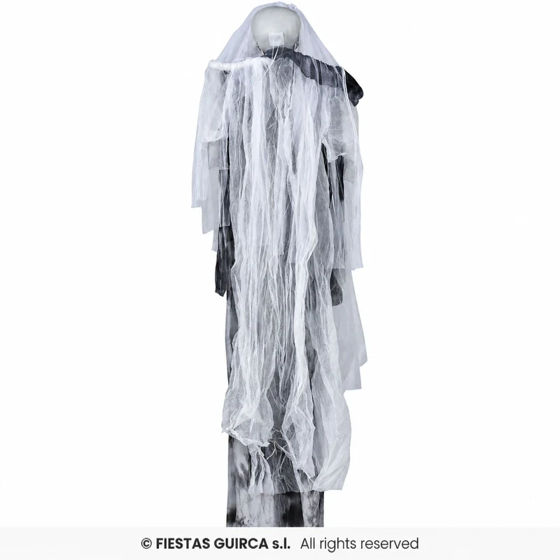 Halloween Figur "Skelett Braut" Animiert | 180 cm - Licht