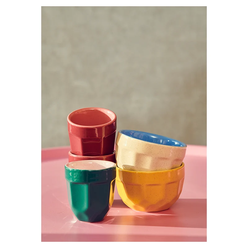 CAPPUCCINO Tassen-Set 4-teilig, mehrfarbig