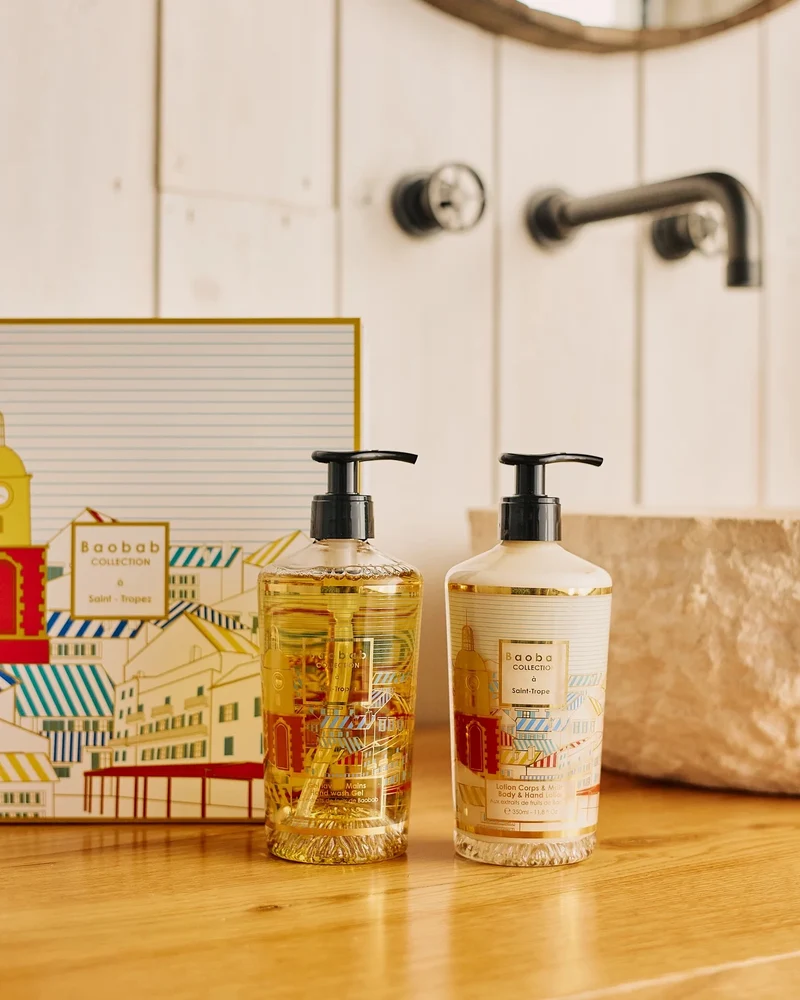 Geschenkbox Saint-Tropez – Körper- & Handlotion und Duschgel