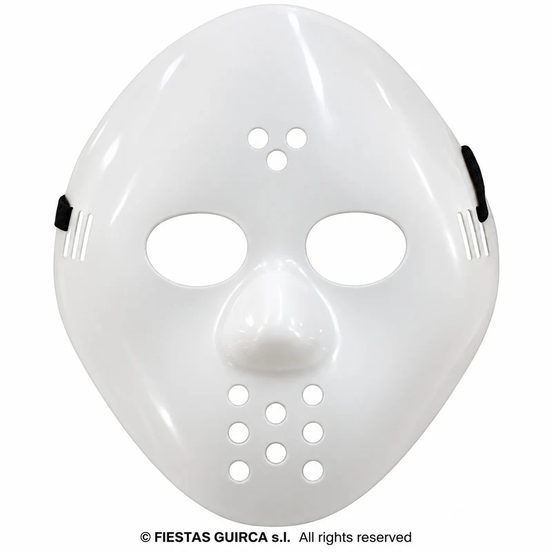 Halloween „Hockeymaske“ | Weiß