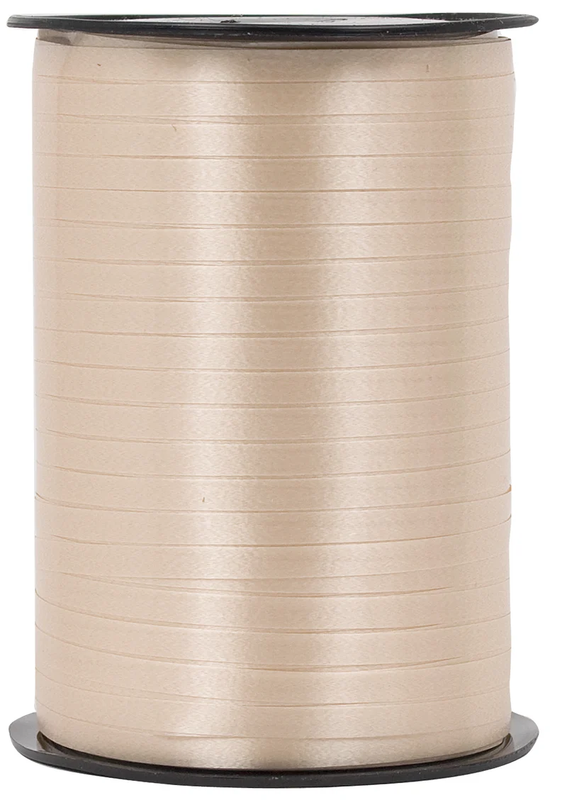 Geschenkband Polyband 5mm/500m Creme